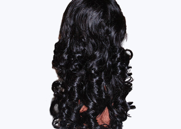 Gold Pixy Curls Black
